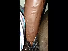 Ướt pussy kem lông