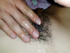 Kiêm trên pussy của tôi