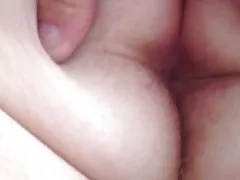 Chơi với ass của cô lông trắng chất béo