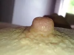 Chơi với cô núm vú chín, lông pussy