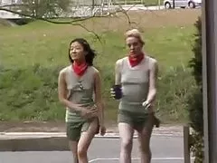 Lông hướng đạo ít hậu môn và cô Châu á pal fcuk già