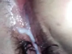 Creampie trong lông pussy