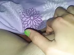 Ex-gf hơi lông fingering clit để đạt cực khoái (pov)